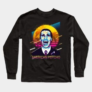 Psycho 90s Styled Design For Fans Long Sleeve T-Shirt